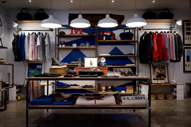 A boutique retail storefront